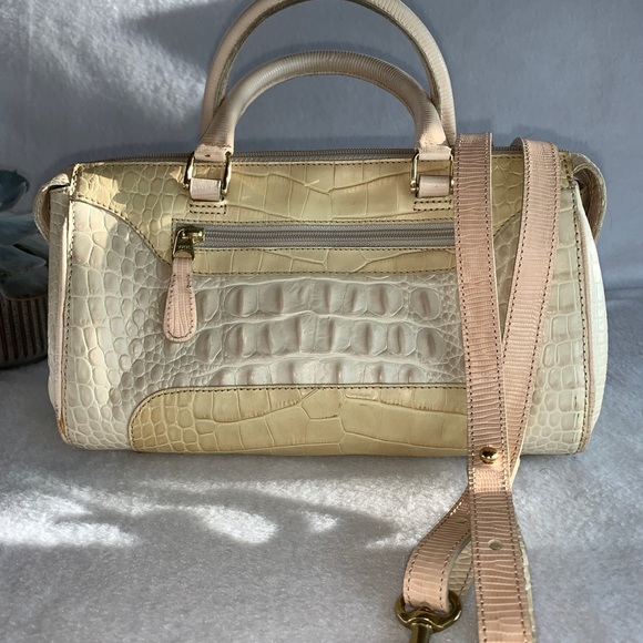 Brahmin Croc Leather Baguette Purse - Picture 10 of 13